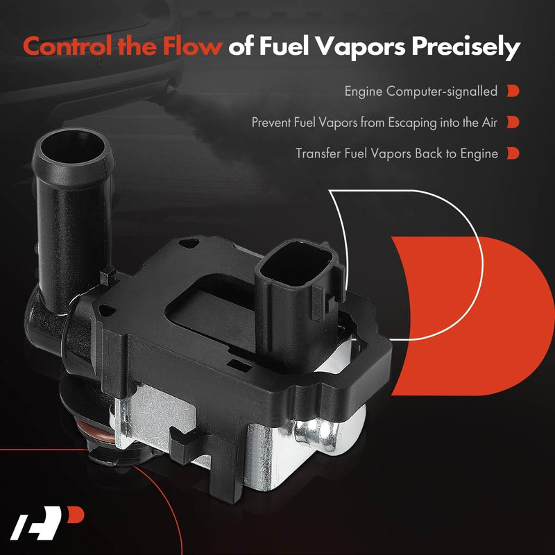 A-Premium Vapor Canister Vent Solenoid Valve Compatible with Nissan Altima, Rogue, Sentra, Versa, Frontier, Murano, Pathfinder, Maxima, Titan, Armada, Juke, NV200, Xterra & Infiniti QX60, Q50, QX50