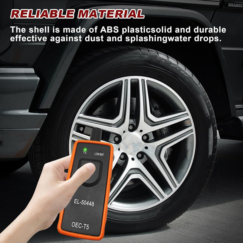 GM Automotive Tire Pressure Monitor - Tire Sensor Reset Tool Car Accessories EL-50448 Compatible with Most GM Series Vehicles