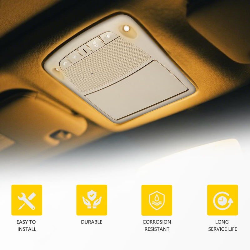 Car Dome Light Overhead Console Assembly Compatible with Nissan Altima Teana Sentra 2013-2018 map Light Assembly Cab LED Interior Overhead Dome Light Replace 26430-C990D