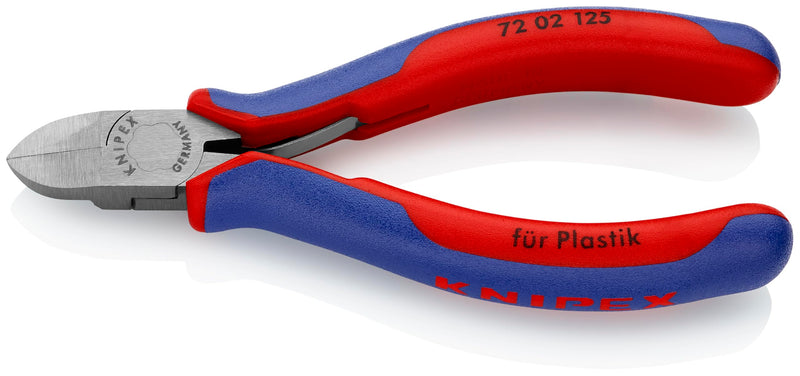KNIPEX 72 02 125 Comfort Grip Diagonal Flush Cutters