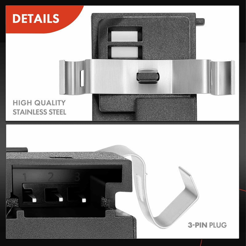 A-Premium HVAC Humidity Sensor Compatible with Jeep Grand Cherokee 2016-2021, Compass, Renegade & Dodge Charger, Journey & Chrysler 200, 300, Pacifica, Voyager & Fiat 500, 500L & Ram & Alfa Romeo