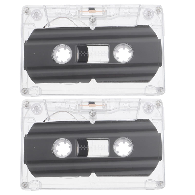 Garneck 10 Pcs 30 Minutes Blank Cassette Tape Audio Recording Time Tape Portable Cassette Players for DIY Retro Surprise Party Favor