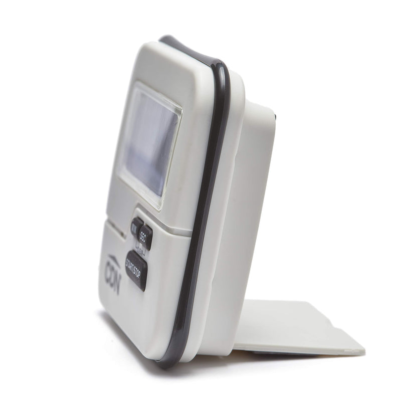 CDN Waterproof Kitchen Timer | Big Digital Display | 90-Second Loud Alarm with Flashing Light | Shatterproof & Steamproof | Magnet & Stand Mount | Ideal for Chefs | TMW1