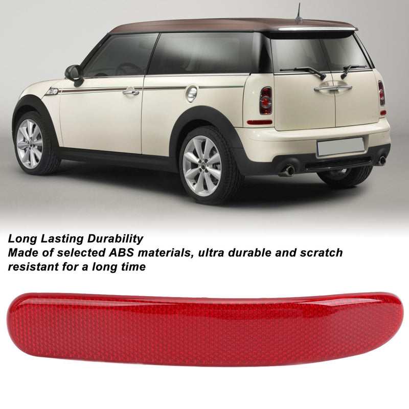 AMAKO Rear Bumper Reflector Compatible with Mini Cooper Clubman R55 2008 to 2014, Enhances Safety with Unique Decorative Effect, Durable Rear Reflector Cover (Right) Right