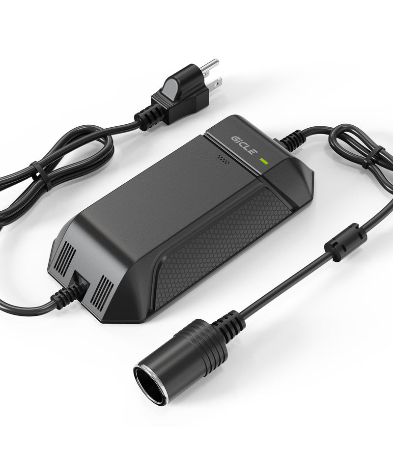 AC to DC Converter, AC/DC 12V 15A 180W Power Supply Adapter Transformer for Tire Inflator, Car Refrigerator, Paddle Board Pump, 110V to 12V Converter Car Cigarette Lighter Adapter Power Supply