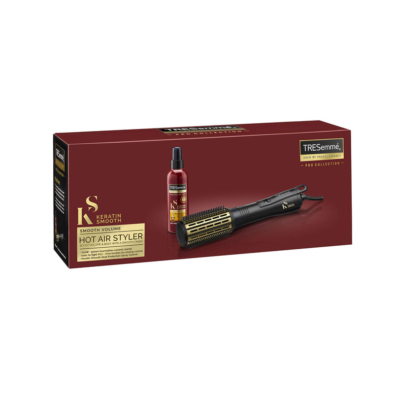 TRESemme Keratin Smooth Marula Smooth Volume Hot Air Styler, Black Single