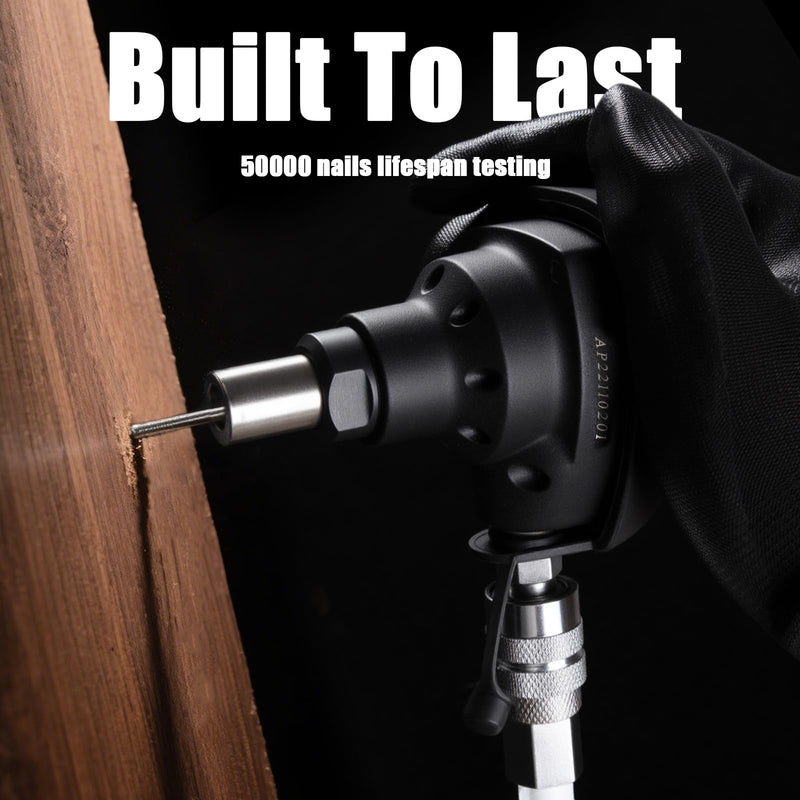 AEROPRO TOOLS Palm Nailer Pneumatic with Magnetic Tip, Joist Hanger Nail Gun, Metal Connector Nailer, Mini Air Palm Nailer, Pneumatic Nail Hammer, Power Framing Nailer for Joist Hangers, Tight Spaces