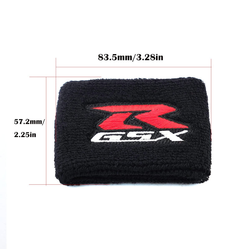 MOWOK Fits For Suzuki GSXR 600 GSX-R 750 1000 1100 1500 1300 Hayabusa Front Brake Fluid Oil Reservoir Cover Sock