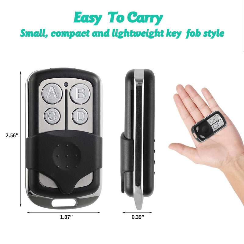 3 Keychain Garage Door Opener Remote,Compatible with LiftMaster Chamberlain Garage Door Opener,893MAX,890MAX 953EV/EVC,3 Pack Keychain-3P
