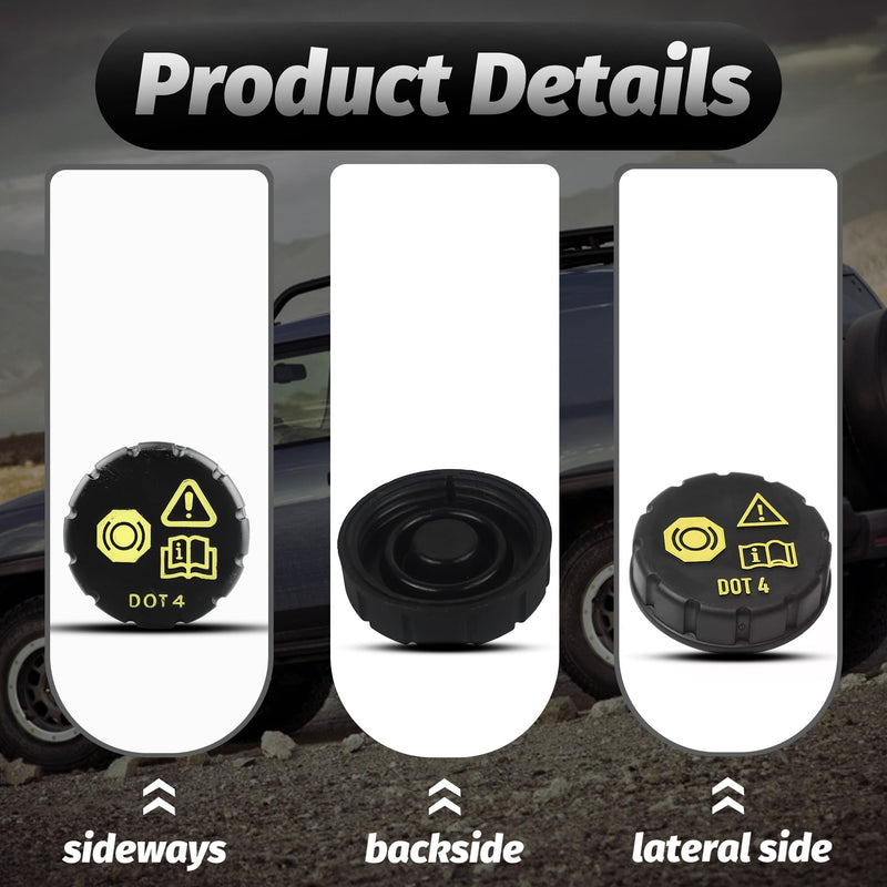 5Q0611349B Brake Master Cylinder Fluid Reservoir Cap Compatible with Tiguan Gol Golf Jetta Atlas Arteon Octavia A3