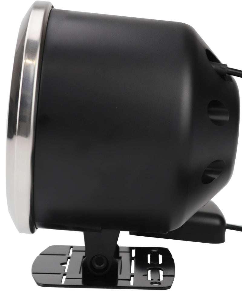 MOTOR METER RACING W PRO Universal 85mm 3-3/8" Black Single Gauge Dashboard Pod Mounting Cup & Stand for Automobile Boat 85mm 3-3/8"