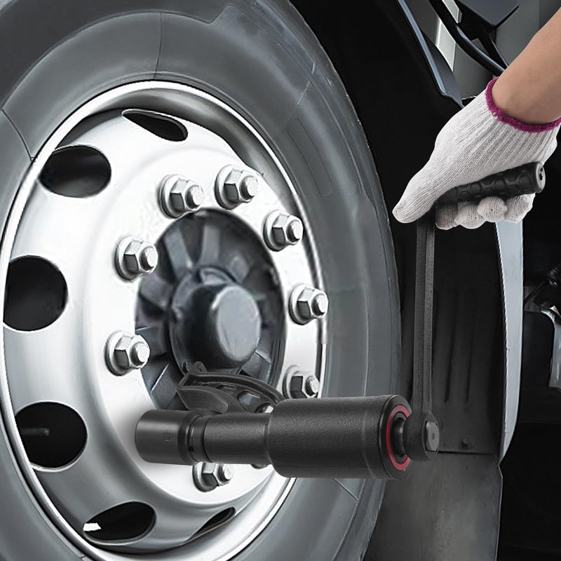 VEVOR Torque Multiplier, 1 Inch Drive Lug Nut Wrench/Multiplier Heavy Duty Torque Multiplier Wrench Set, 1:58 4800N.m Lug Nut Remover, Includes 8 Sockets (24-38mm) and Storage Case 1:58 8 Sockets