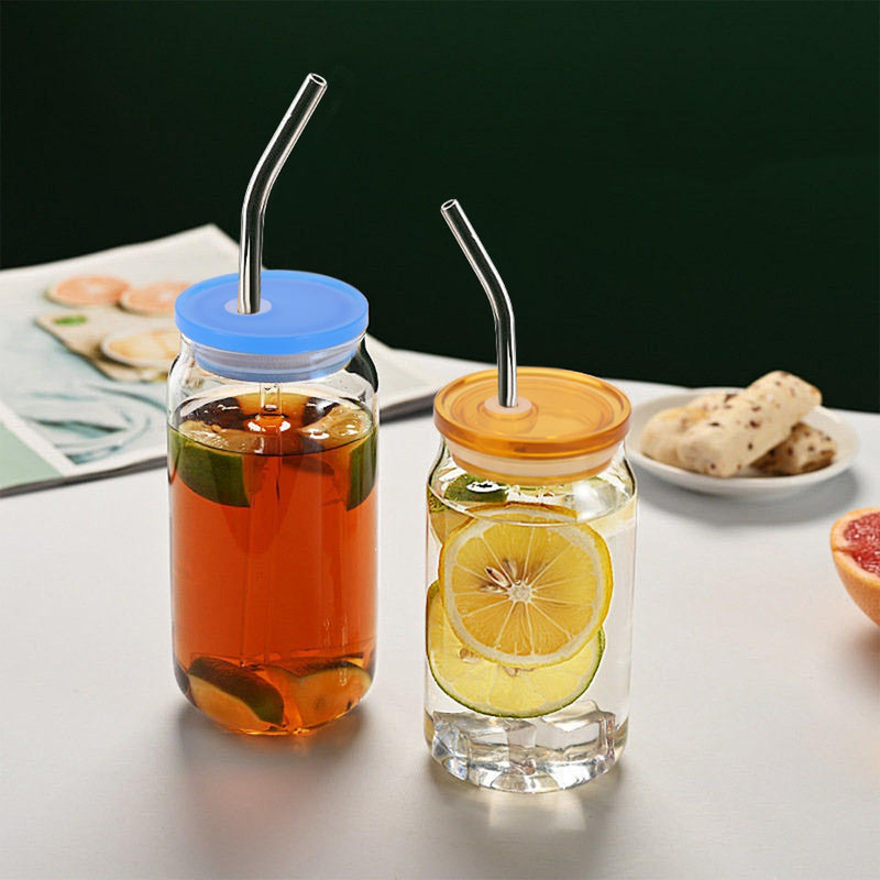 36-Pack Colorful Acrylic Cup Lids with Straw Hole - Spill-Proof Reusable Covers for 16oz Glasses & Tumblers - Perfect for Iced Coffee, Beer, Beverages 36-Pack