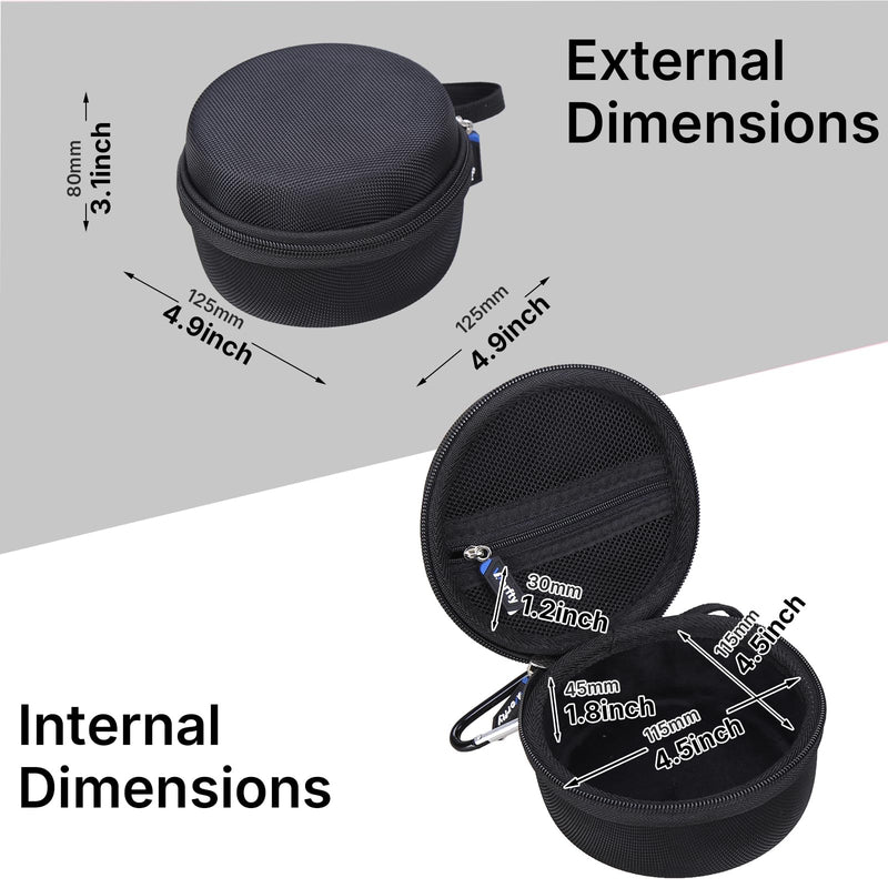 Case for Bushnell Golf Wingman Mini GPS Speaker - Hard Travel Protective Carrying Storage Bag, Box Only Black
