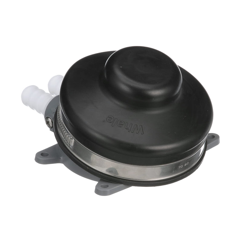 Whale GP4618 Babyfoot Manual Freshwater Galley Pump, Connects to ½-Inch Flexible Hose, 2.2 GPM Max Flow Rate Black