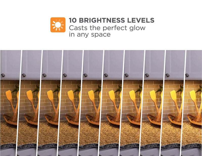PureOptics LED 7-Pack LED Puck Light Kit, Warm White (LEDUC-PUCK-7WK)