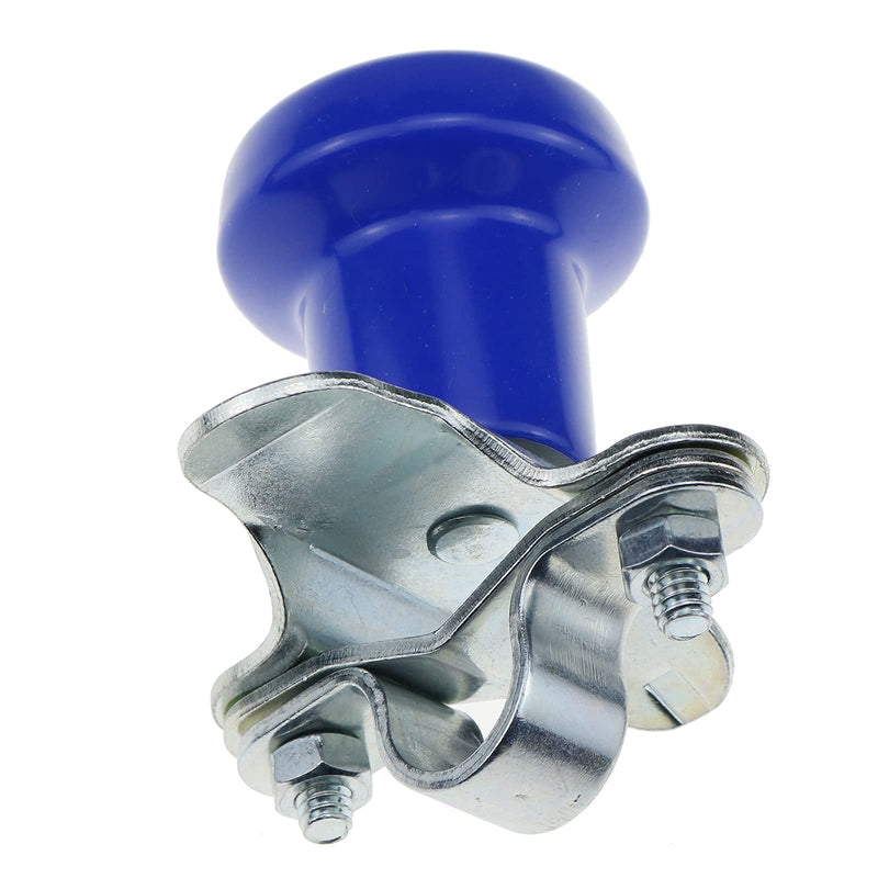 DVparts Blue Vinyl Steering Wheel Spinner Tractor Knob Rubber Sleeve WSV120B for Ford Farmtrac Landtrac LS Tractor Universal Product