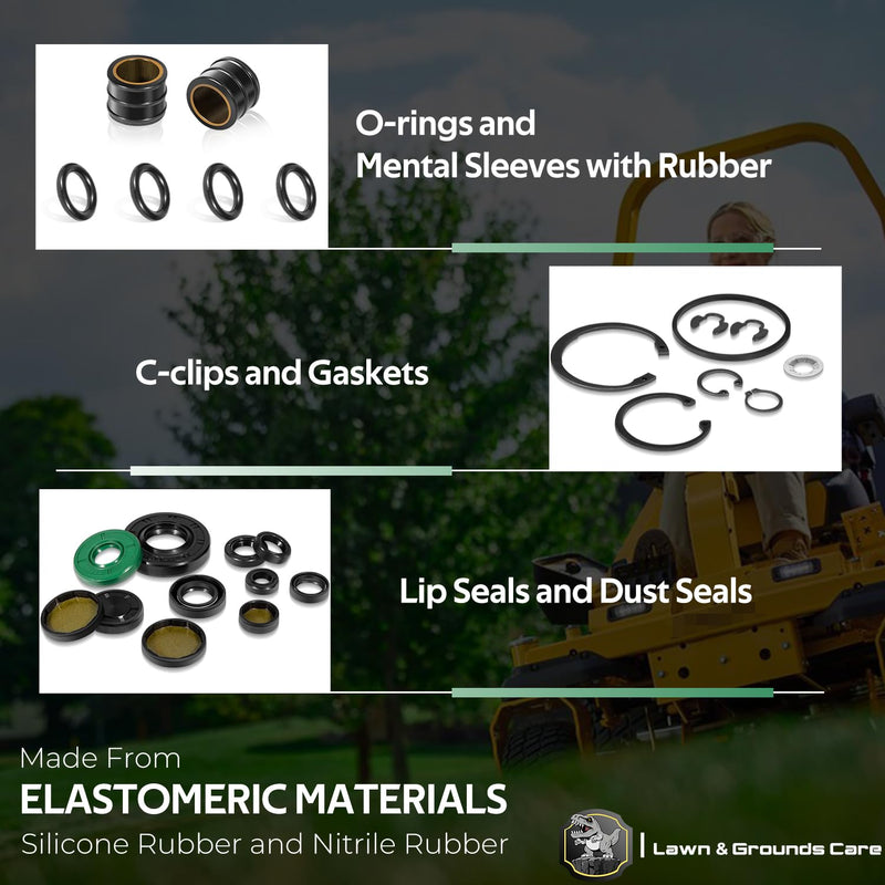 72994 Transaxle Seal Service Kit for Hydro-Gear ZT-2800 ZT-3100 ZT-3200 and ZT-3400 Rebuild, Charge Pump Gerotor Seal Part, 30-piece set