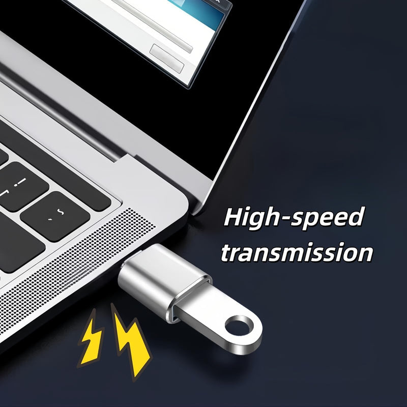 USB C Adapter Set USB A to USB C OTG Converter Kit, 8PCS Fast Charging High Speed Data Transfer Adapters for Laptops Phones Tablets, Compatible with MacBook Pro with iPad with Galaxy with Surface XPS
