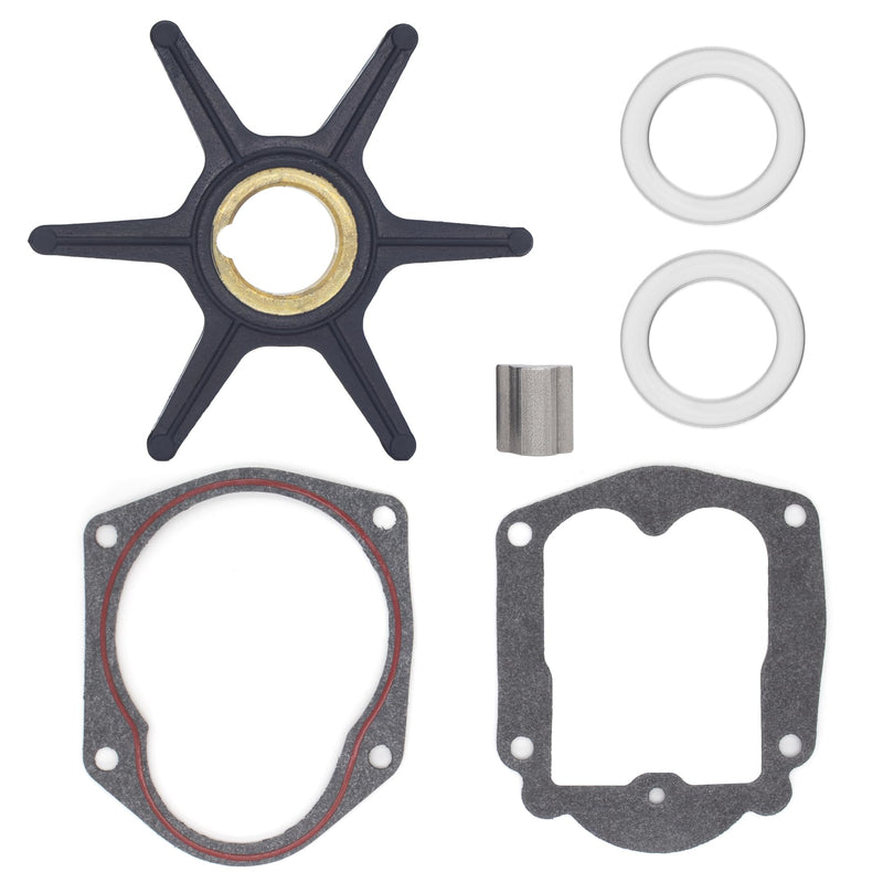 8508910 Water Pump Impeller Service Kit for Mercury Marine Force 25 30 40 50 HP Outboard Motor Replacement 47-8508910 47-850893 47-8M0027792 Sierra 18-3057 with Key and Gasket 25-50 HP