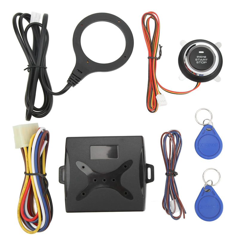 Dpofirs Universal Car Push Start Kit | Smart Keyless Ignition System with RFID and AntiTheft