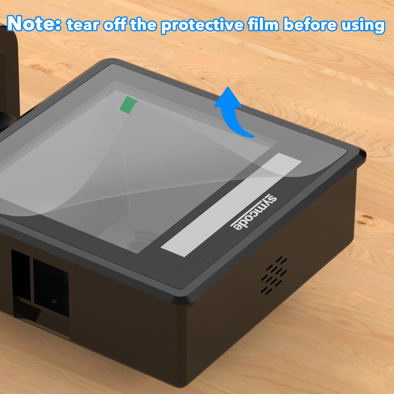 2D Embedded Barcode Scanner, Symcode 1D 2D QR Code Scanner with Auto Sensing Cell Phone Computer Screen Scan for Access Control,Locker Scan Code Payment etc