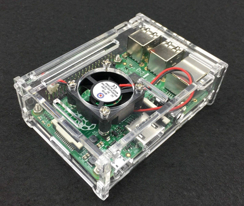 DIGISHUO 9 in 1 Complete Starter Kit Raspberry Pi 3 Model B+(B Plus) Module&Two Cases&HDMI Cable&32G SD Card&Heatsink kit&Fan