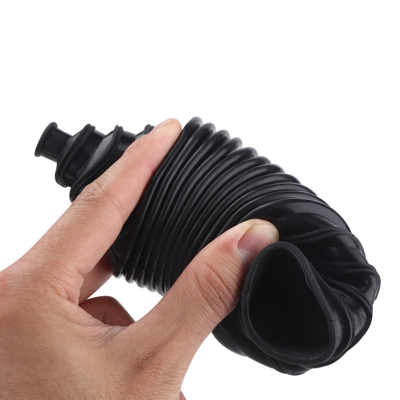 Universal Steering Rack and Pinion Tie Rod Boots, Silicone Bellow Boots with 2 Pieces Gaiter Pinion Boots, 4 Pieces Locking C-Clamps and 6 Pieces Cable Ties, Black