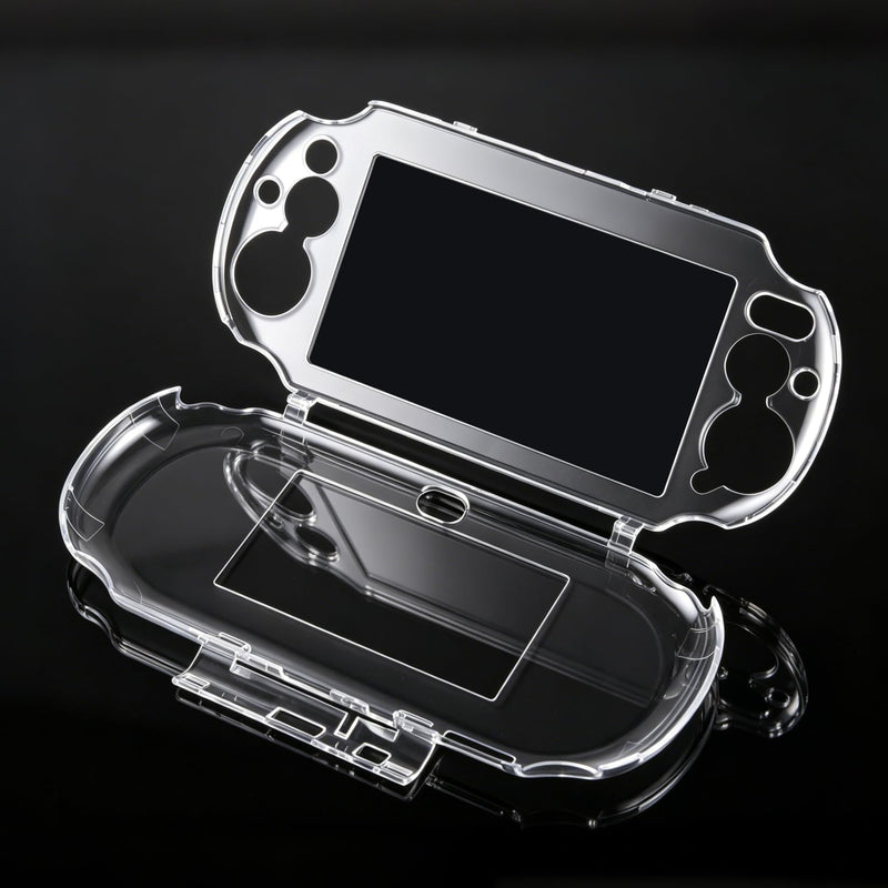 PSV 2000 Case -VSEER Clear Crystal Transparent Hard Shell Protective Case Cover Skin for PS Vita PSV 2000 PCH-2000