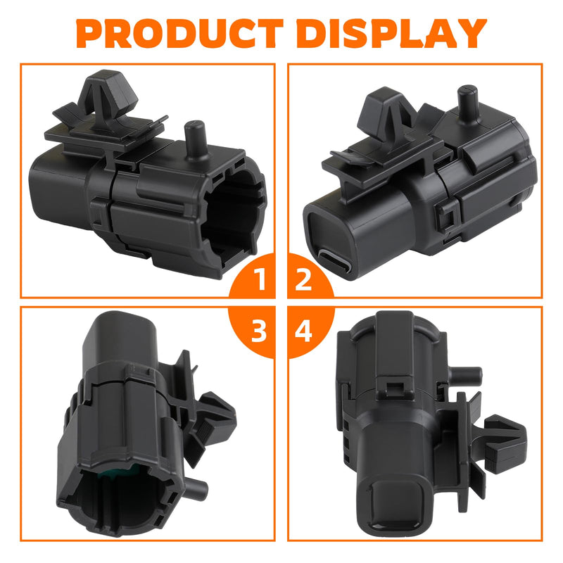 27722-3VA0A Ambient Air Temperature Sensor Fit for Nissan for Infiniti QX50 Q50 QX60 M35 M45 FX35 FX45 Pathfinder Rogue 350Z Quest Altima GTR Kicks Maxima Murano, Black