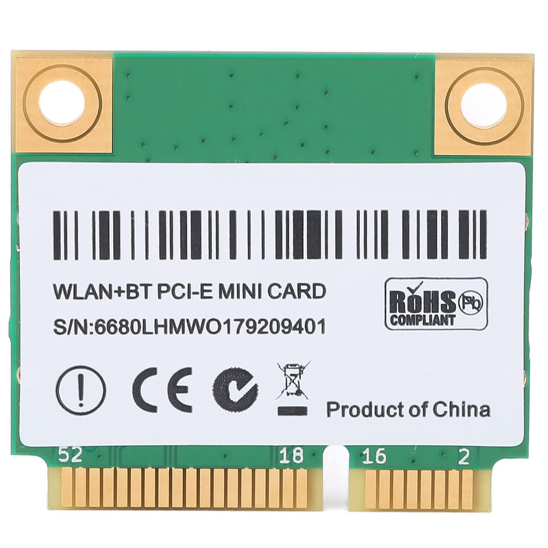 AX200HMW 6 Card Band 802.11 A/B/G/N/AC/AX Half Mini PCI-E Card Network Adapter BT5.2 for PC, Laptops, Only for WIN10 (64bit)