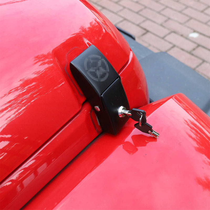  [AUSTRALIA] - JeCar Hood Latches Locking Hood Catch Kit Aluminum Alloy Hood Locks Compatible with Jeep Wrangler 2007-2018 JK JKU, 2018-2023 JL JLU & 2020-2023 Gladiator JT, Skull Style JC0718