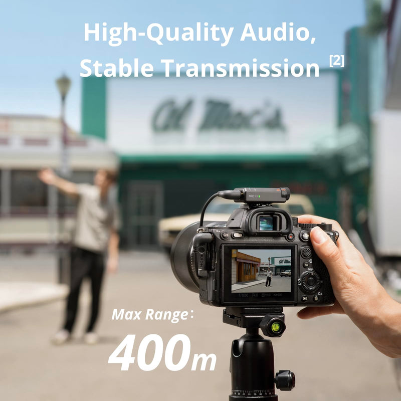 DJI Mic Mini (2 TX + 1 RX), Detail-Rich Audio, Wireless Lavalier Microphone for Camera/Android, 2-Person Vlog, Team Production Mic Mini (2 TX + 1 RX) Single