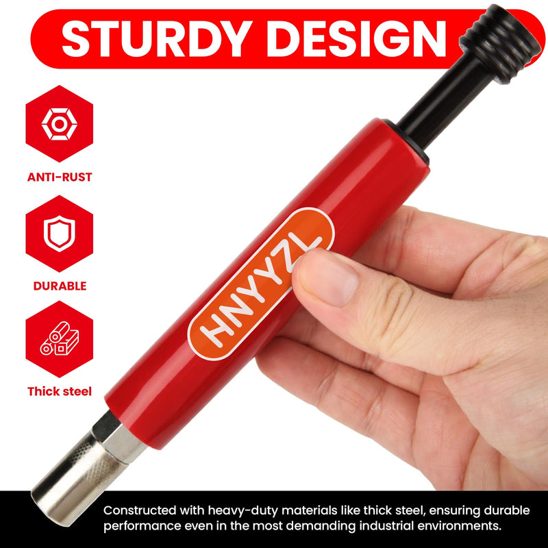 HNYYZL Red Grease Fitting Cleaning Tool and Flushes Out Old Dried Grease from Fittings