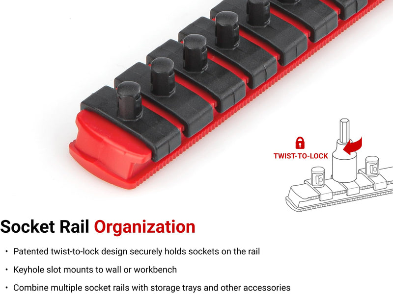 TEKTON Hex Bit Socket Set, 11-Piece | SHB90106 11-Piece (2-8 mm)