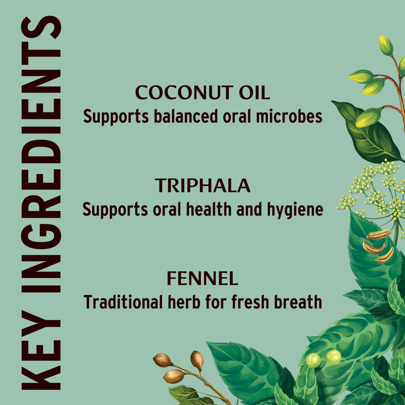 Banyan Botanicals Mint Daily Swish – Organic Ayurvedic Pulling Oil with Coconut Oil – Mouthwash for Fresh Breath and Sparkling Oral Health* – 24 oz – Non GMO Sustainably Sourced Vegan 24 Fl Oz (Pack of 1)