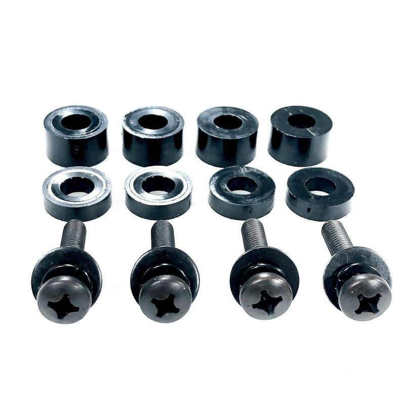 ReplacementScrews M6 30mm TV Wall Mount Screws - Universal Metric M6 Mounting Hardware Kit - Includes Washers and Spacers for M6 12mm to M6 30mm Installations. VESA Compatible - Any TV Brand.
