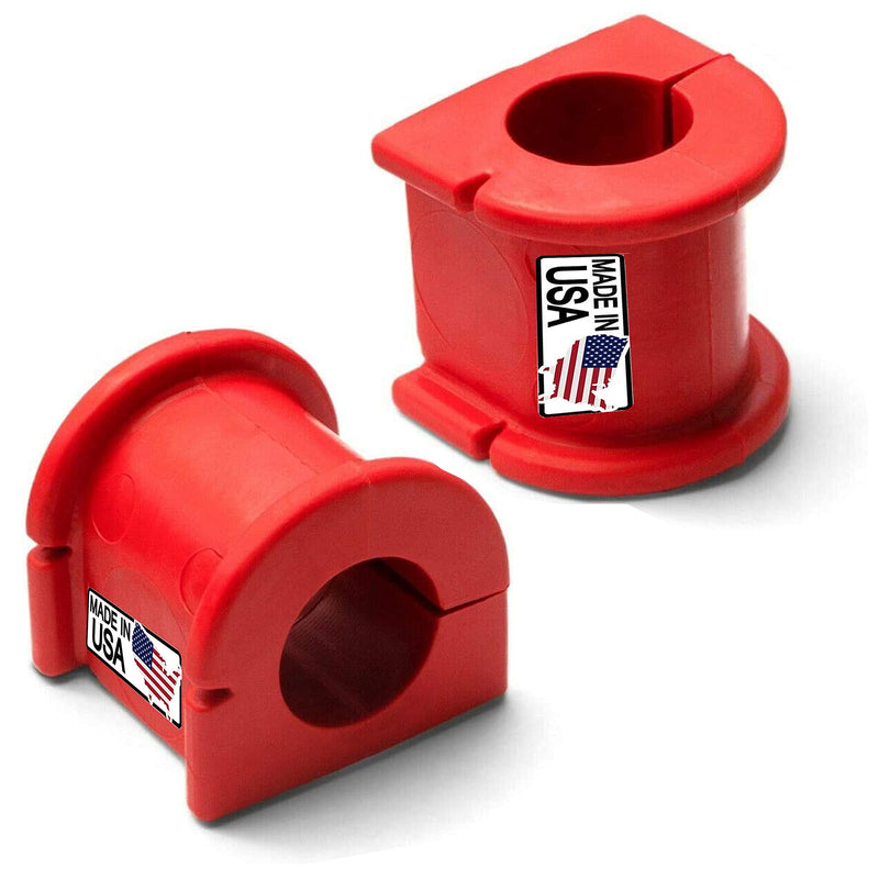 (2) Front Sway Bar Bushings FITS Camry Avalon Highlander Corolla Matrix Pontiac Vibe RX350 RX330 RX440H, Made In USA - 23.5 mm Diameter Bar 23.5 mm Bar - CODE RED Bushing Kit 2002-2019