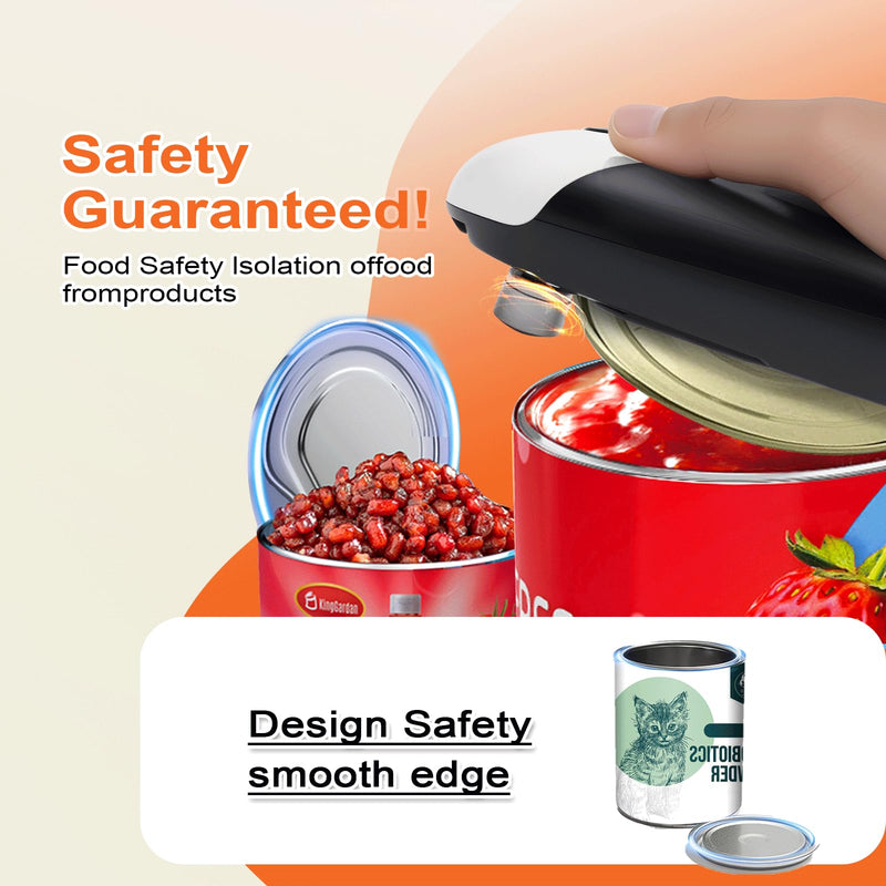 One-Touch Can Opener Electric with Rechargeable USB-C Fast Charge, The Popular Electric Can Openers for Senior, Kids, and Best Gift in Kitchen