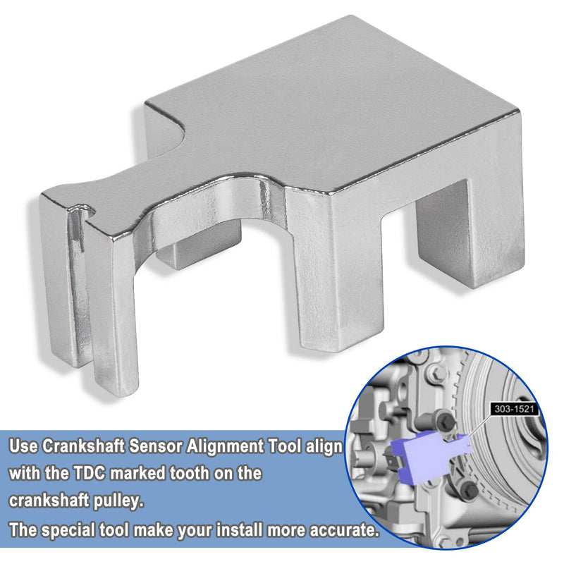 303-1521 Crankshaft Position Sensor Alignment Tool Compatible with Ford 2.0L GTI 2.3L, Replace for OEM # 303-1521 303-1390A