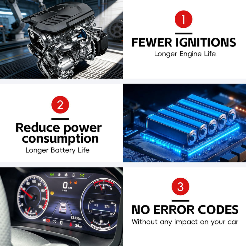 Auto Start Stop Eliminator for Hyundai Palisade 2026 Engine Auto Stop Disabler - Plug Play/Error Free Accessories