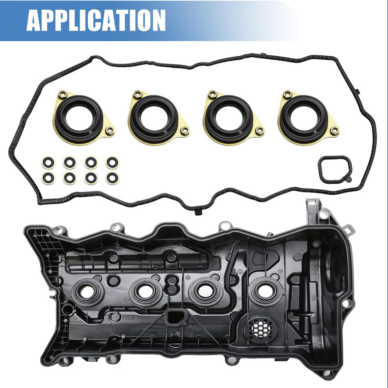 Sorello Engine Valve Cover Gasket Set for Acura ILX 2016-2020 for Honda Accord 2013-2017 for Honda CR-V 2016-2018 2.4L - Replace 12030-5A2-A01 VS50887 VS50916