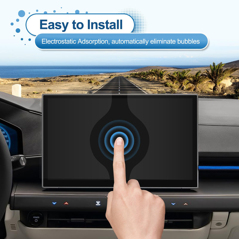 (2Pack) 2026 ES 350e/500e/350h Screen Protector for Lexus ES Displays (14In Navi+12.3In Dash) (All Electric &Hybrid), 9H Tempered Glass 2026 ES 350e/500e/350h Accessories HD Transparent
