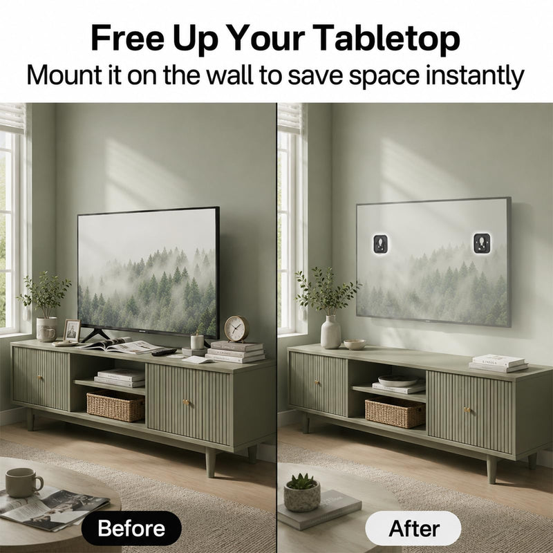 Frame TV Wall Mount for Samsung BN61-17233A BN61-17234A, Compatible with Samsung 32" 43" TV, for 2019-2025 LS03AA LS03BA LS03CA LS03TA Series TV, with Holder