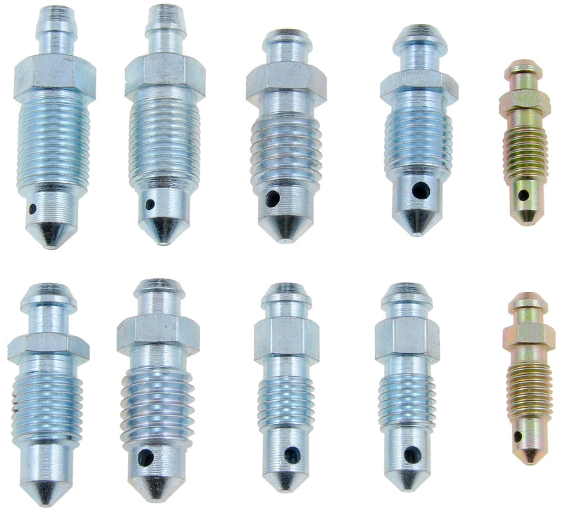 Dorman 13949 Bleeder Screw Assortment Kit Compatible with Select Models, 10 Piece