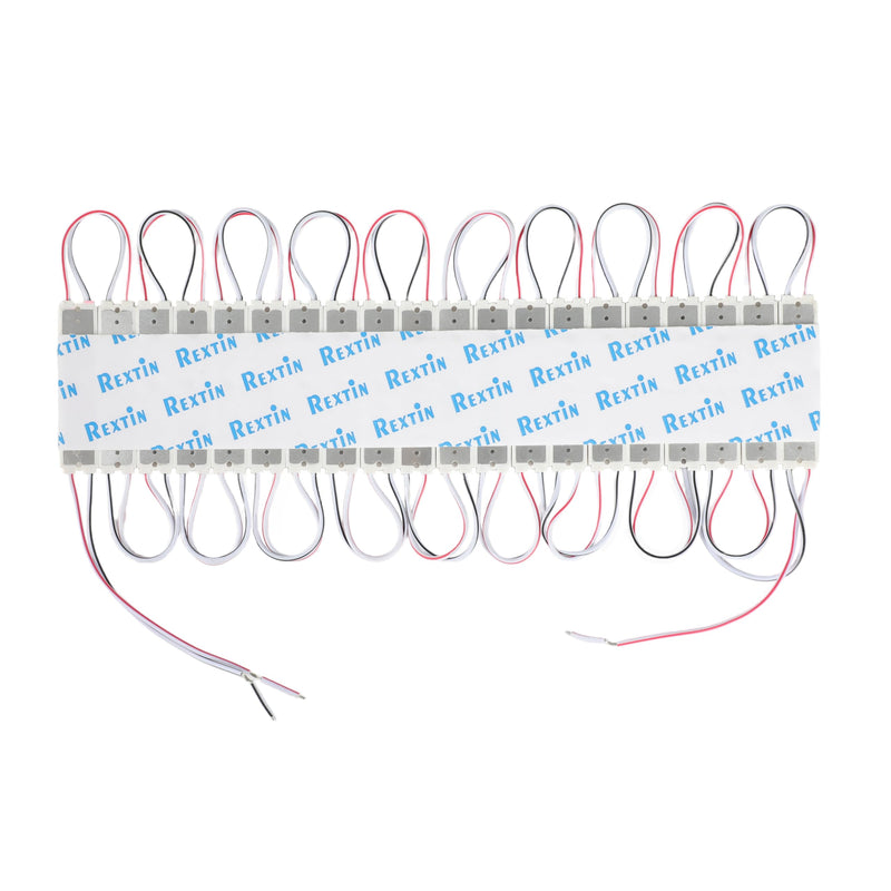 Super bright 200pcs 2835 3 LED Module White Waterproof Decorative Light for Letter Sign Advertising Signs with Tape Adhesive Backside 3 Years Warranty