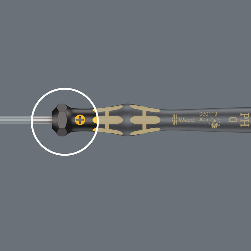 1550/6 ESD Screwdrvr set for electronic applications