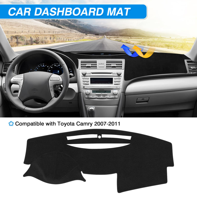 Cartist Dash Cover for Toyota Camry 2007 2008 2009 2010 2011 Dashboard Cover Mat Non-Slip Pad Carpet Sunshield Protector Toyota Camry 2007-2011