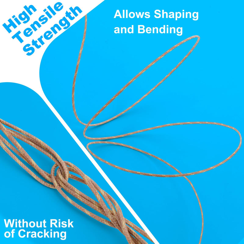 DROK High Accuracy K Type Thermocouple Probe - 5 Pack Type K Temperature Probes & Sensors for Thermocouple Thermometer, 2 Meters Long Measure Range -40°C~480°C (-40°F~896°F) 2m