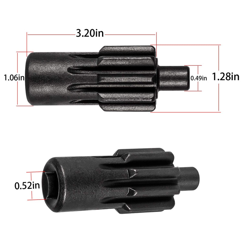 Heavy Duty Engine Barring/Turning Tool Fits for Paccar MX-13 Engines - Compatible with Kenworth T880 Trucks and Peterbilt - Replaces for 1453158PE 1453158 - 1/2" Drive Flywheel Crank Turning Tool